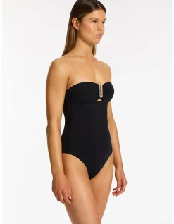 Jetset Bandeau One Piece Swimsuit