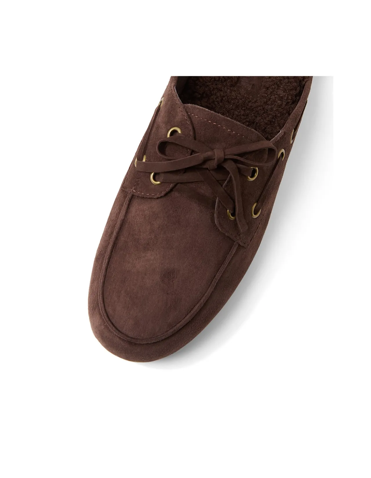 Joopita Faux Shearling Lined Suede Slides