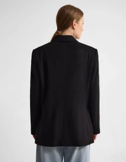 JORDAN WOOL BLEND OVERSIZED BLAZER