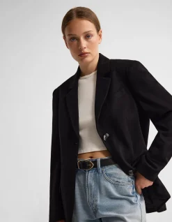 JORDAN WOOL BLEND OVERSIZED BLAZER