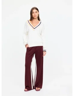 Josette V Neck Knit Sweater