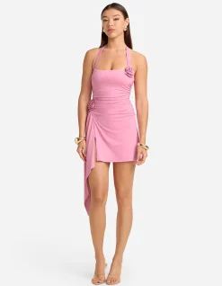 JUSTINA SQUARE NECK MINI DRESS