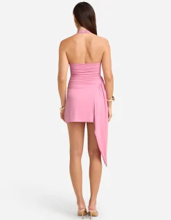 JUSTINA SQUARE NECK MINI DRESS