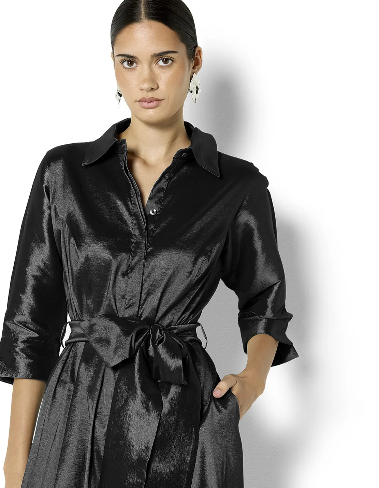 KAI COCKTAIL SHIRT DRESS