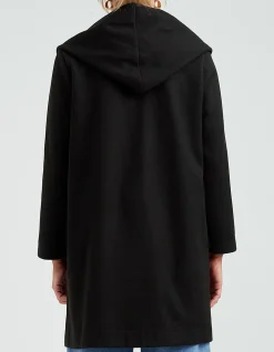 Kai Relaxed Hooded Knee Length Jacket