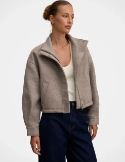 KIRA FUNNEL NECK JACKET