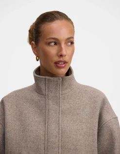 KIRA FUNNEL NECK JACKET