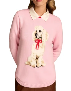 Knitted Poodle Jumper