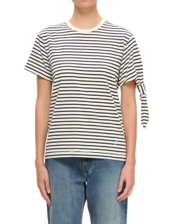 KNOT SLEEVE TSHIRT