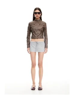 Kourt Bloomers Striped Shorts