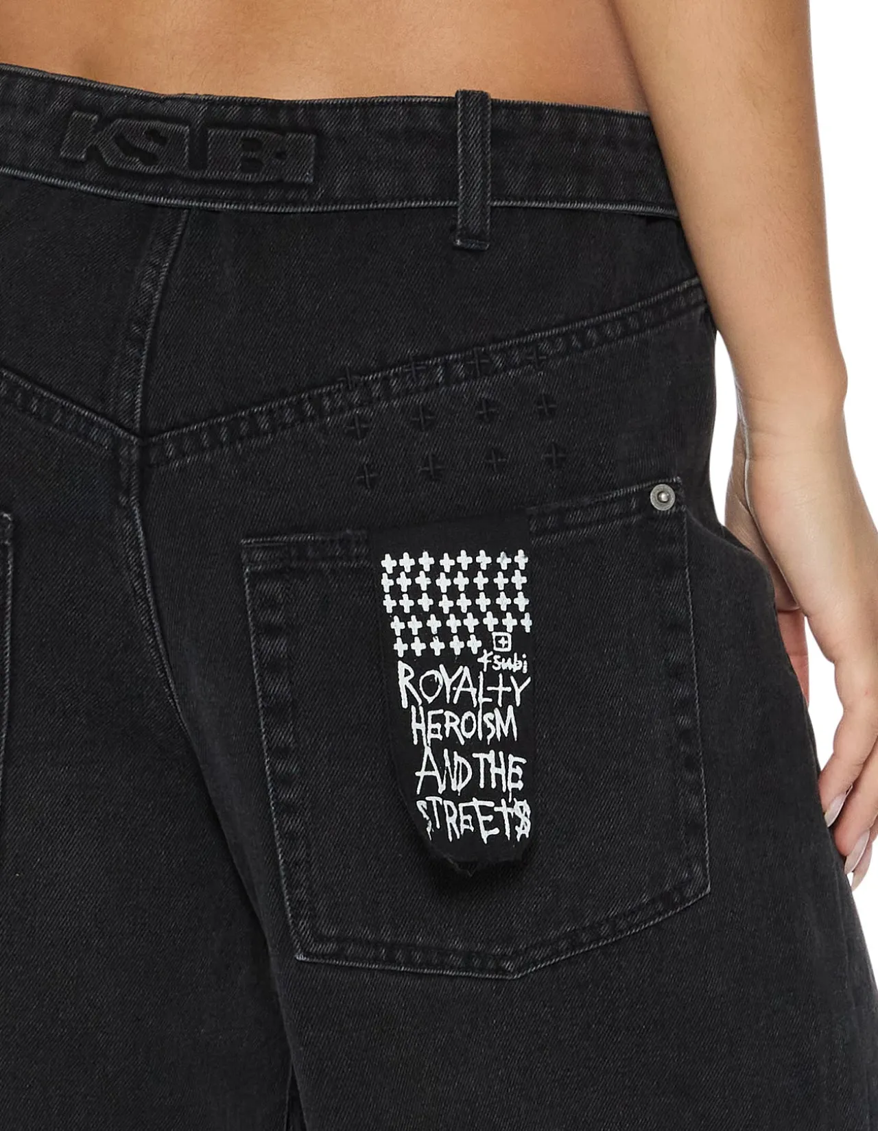 Ksuper Flip Super Baggy Low Rise Jeans