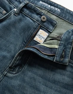 Kurow Relaxed Fit Mid Blue Italian Denim Jeans