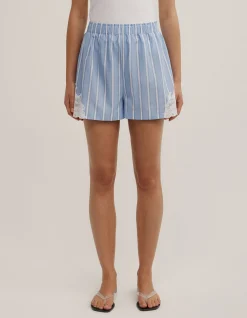 Lace Trim Shorts