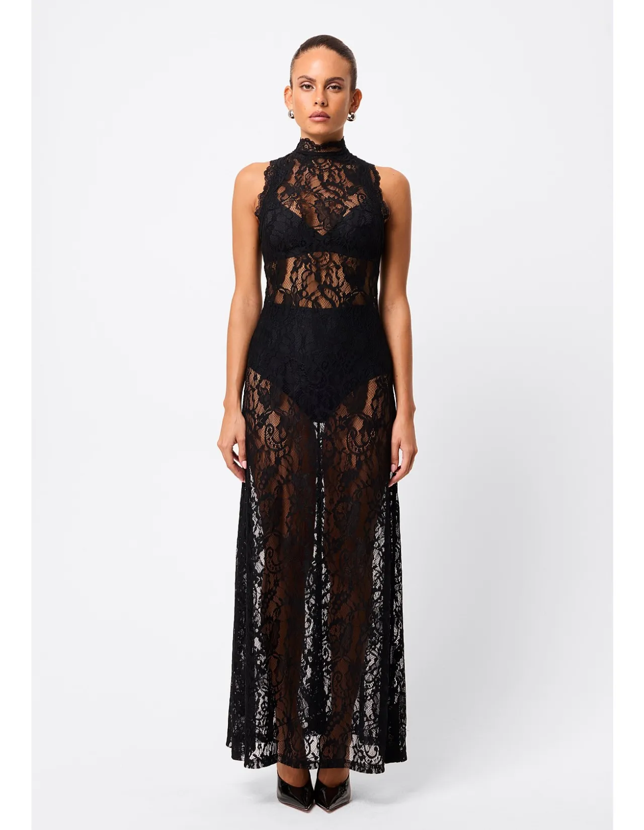 Laced In Love Maxi Dress