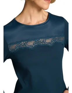 Lace Insert T-Shirt