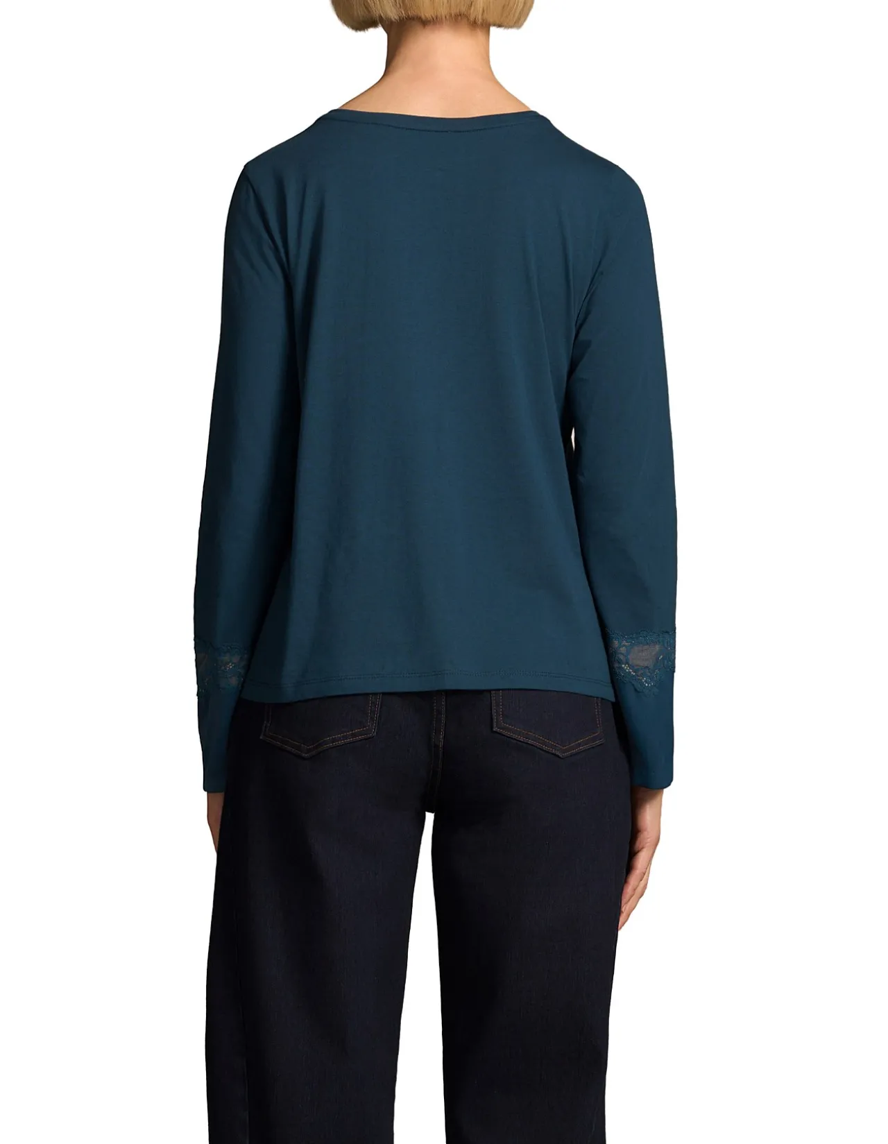 Lace Insert T-Shirt