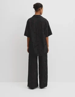 Lace Longline Shirt