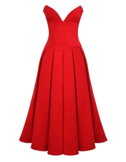 LADY MIDI DRESS