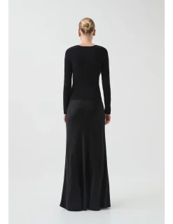 LANA BIAS MAXI SKIRT
