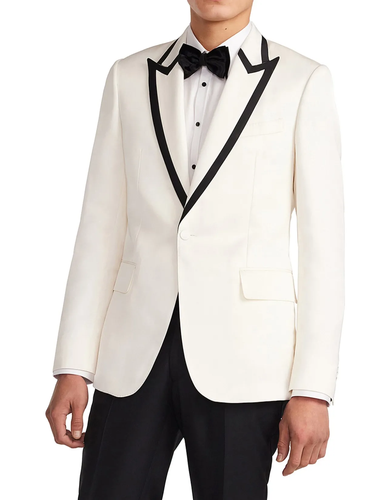LAPEL DETAIL TUXEDO JACKET