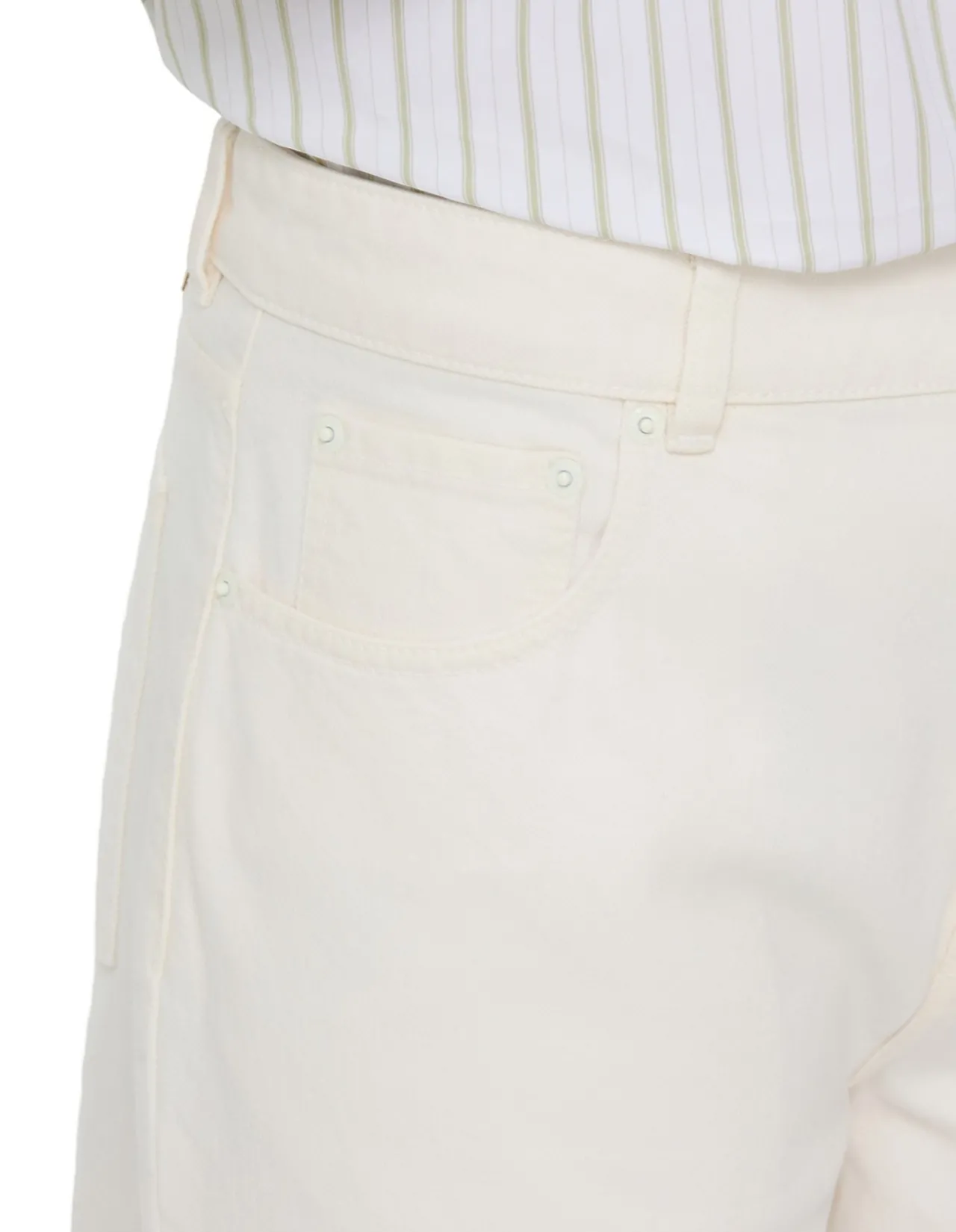 Large Fit Wide Leg Denim Jeans