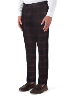Large Check Suit Trouser