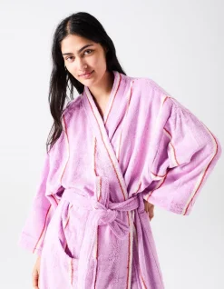 LAV FIELDS STP Bamboo Terry Bath Robe