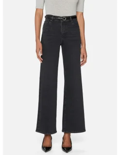 Le Slim Palazzo High Rise Wide Leg Jeans