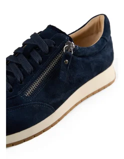 Lena Suede Sneaker - Ink