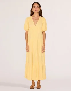 LEON TIERED MAXI DRESS