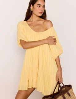 LEON TIERED MINI DRESS