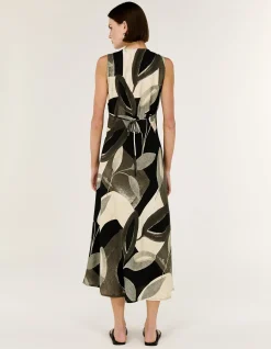 LEONA BIAS MIDI DRESS