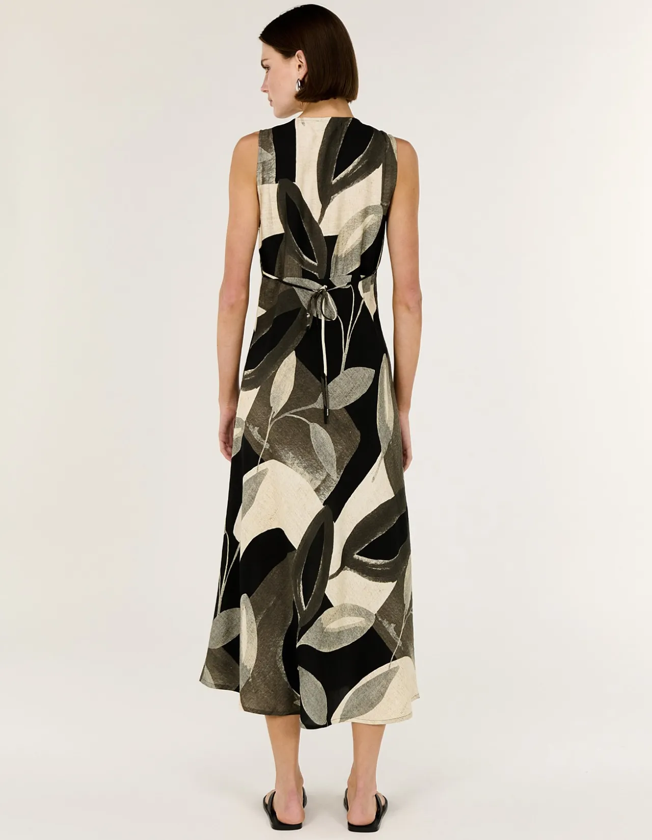 LEONA BIAS MIDI DRESS
