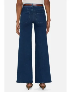 Le Slim Palazzo High Rise Wide Leg Jeans