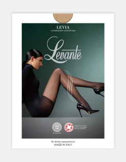 Levia Compression Sheer Pantyhose 30D