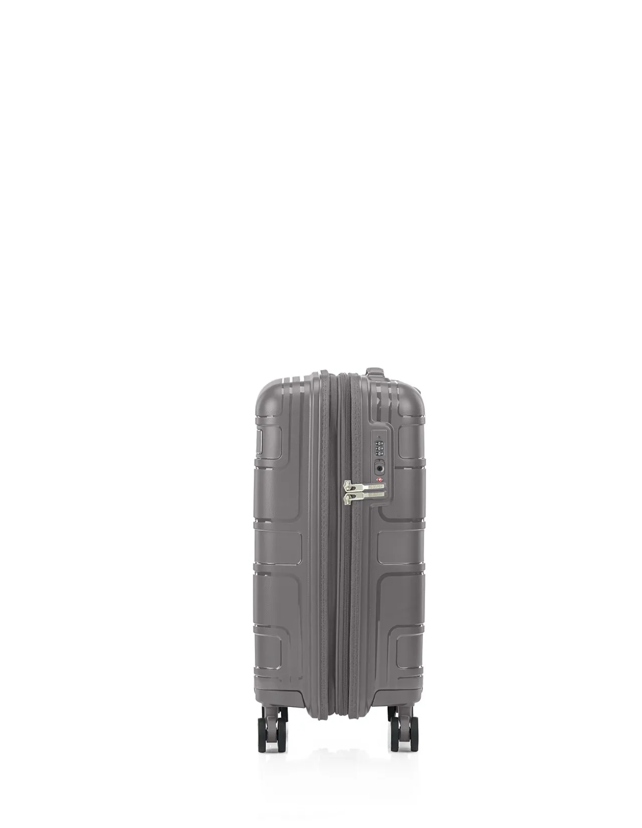 Light Max 55cm Expandable Small Carry-On Suitcase Mercury Grey