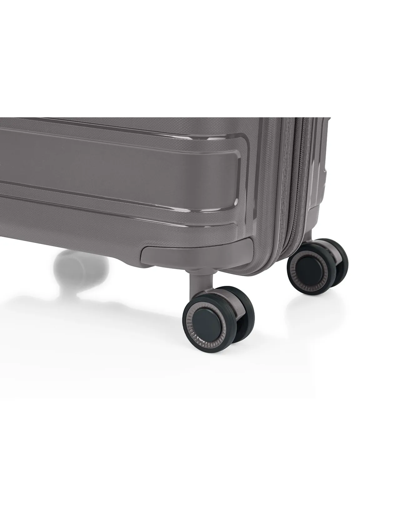 Light Max 55cm Expandable Small Carry-On Suitcase Mercury Grey