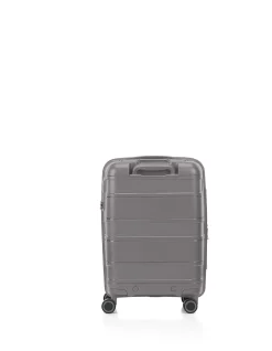Light Max 55cm Expandable Small Carry-On Suitcase Mercury Grey