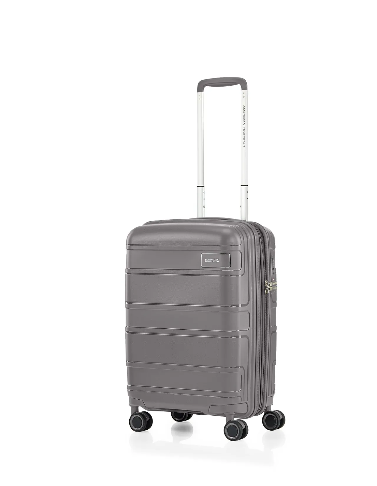 Light Max 55cm Expandable Small Carry-On Suitcase Mercury Grey
