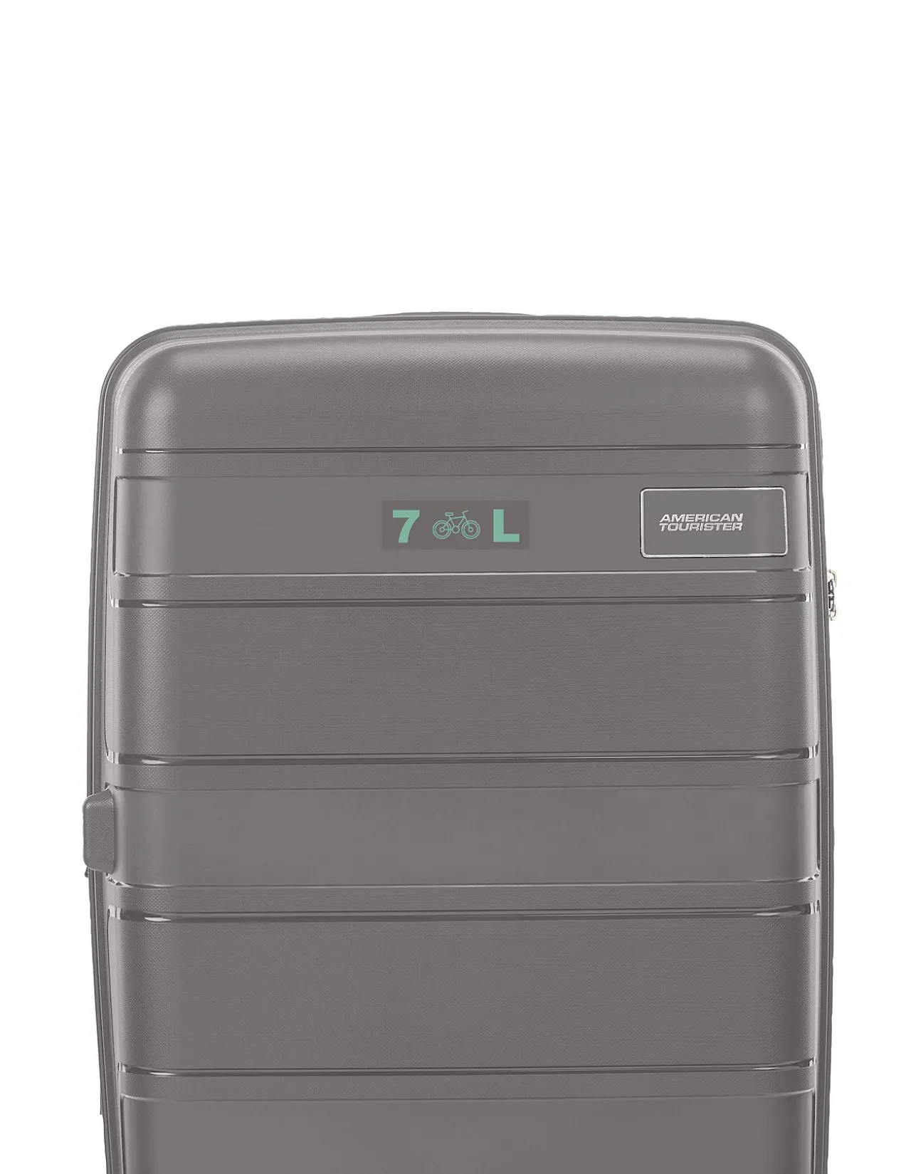 Light Max 55cm Expandable Small Carry-On Suitcase Mercury Grey
