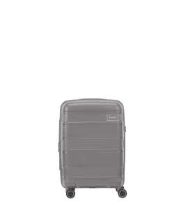 Light Max 55cm Expandable Small Carry-On Suitcase Mercury Grey