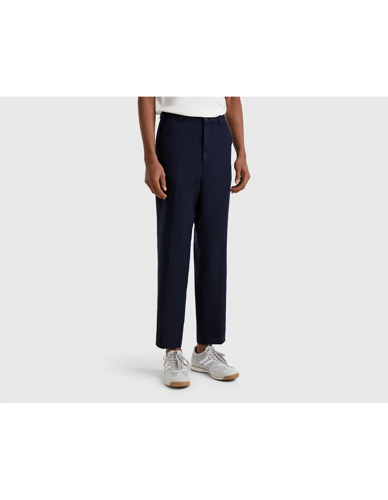 LINEN CHINO PANTS