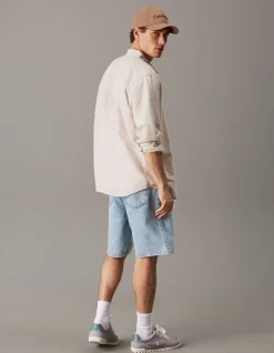 Linen Cotton Regular Long Sleeve Shirt