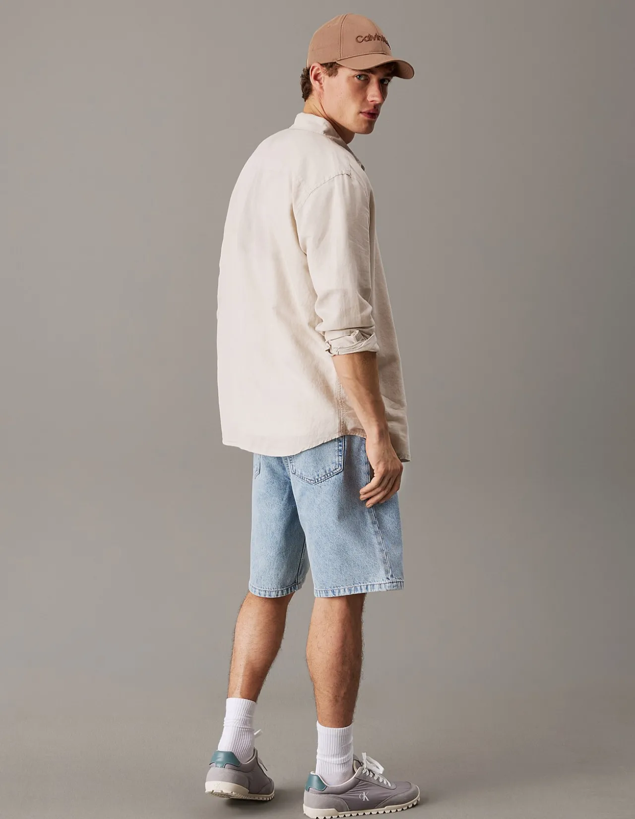 Linen Cotton Regular Long Sleeve Shirt