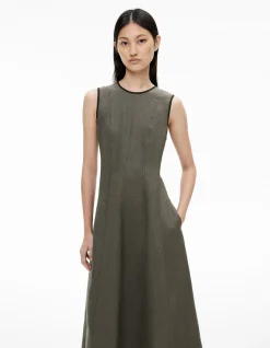 Linen Seam Dress