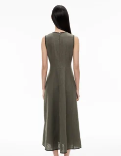 Linen Seam Dress
