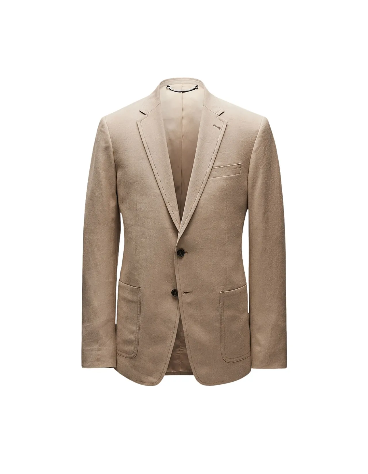 LINEN COTTON CREPE SUIT JACKET