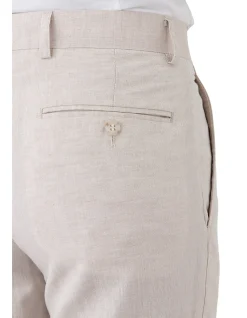 Linen Cotton Slim Trouser