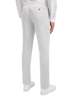 Linen Cotton Twill Suit Pant