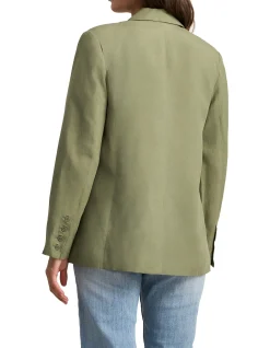 Linen Lyocell Blazer